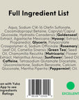 Yuka clean beauty rating and ingredients listed