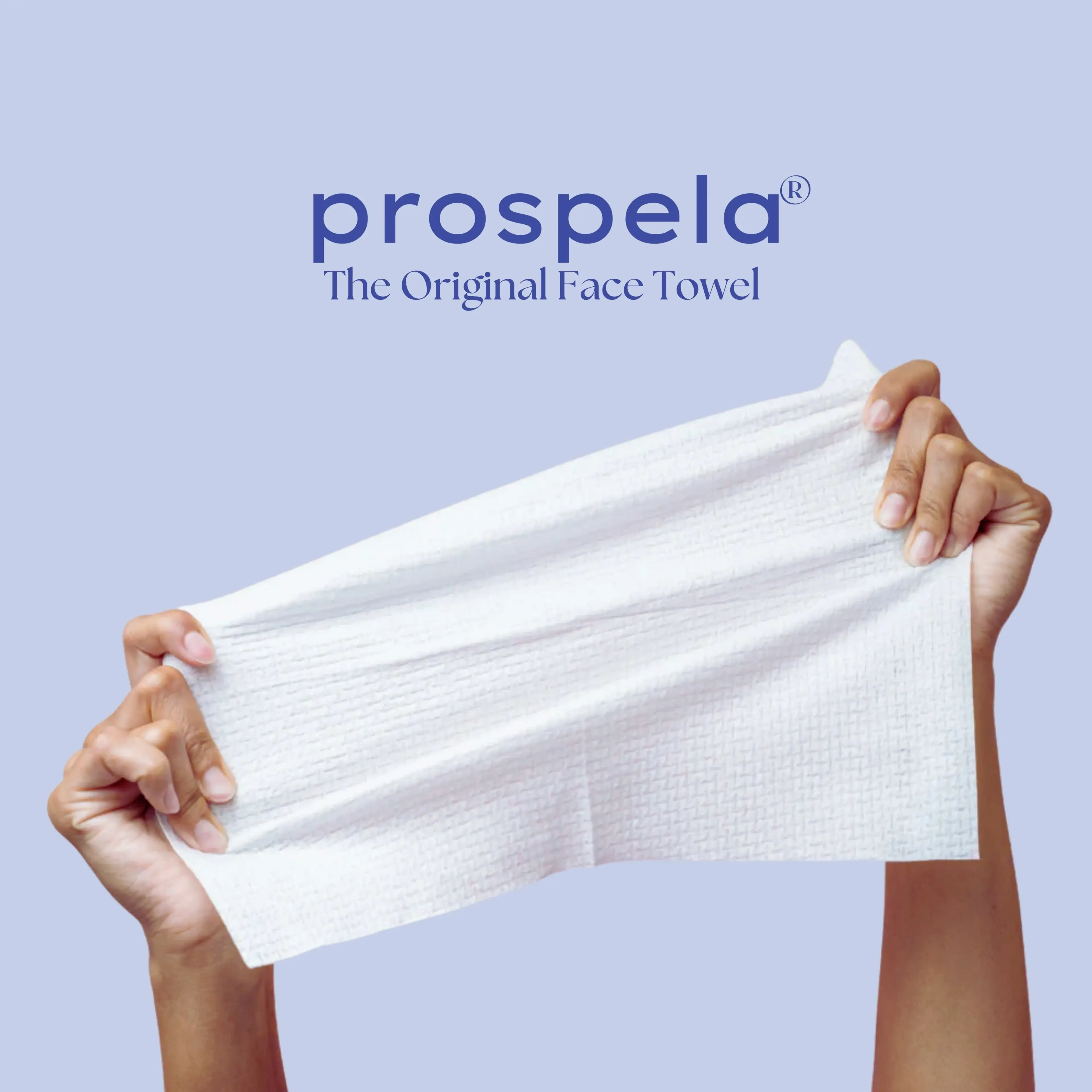 Prospela biodegradable face towels — shop now